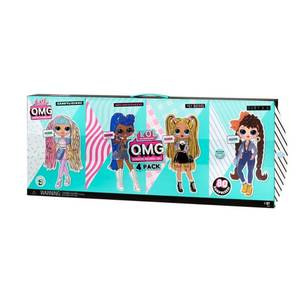 lot 2610 image: L.O.L. Surprise O.M.G. 4 Pack Fashion Doll Set