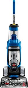 lot 2626 image: BISSELL - ProHeat 2X Revolution Corded Upright Deep Cleaner - Silver GrayCobalt Blue - Retails $226.99