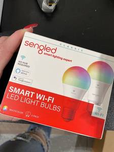 lot 2630 image: Smart LED Light Bulbs