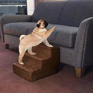 lot 2023 image: PETMAKER Pet Stairs Collection Foam Pet Steps