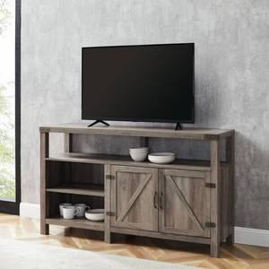 lot 2087 image: HumbleNest Farmers Market Rustic Barn Highboy TV Console