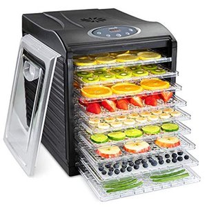 lot 2054 image: Ivation 9-Tray Premium Electric Food Dehydrator Machine