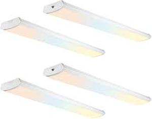 lot 2059 image: LED Wraparound 03 Shop Lights (4 PACK)