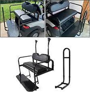 lot 2290 image: Golf Cart Flip Rear Seat Kit