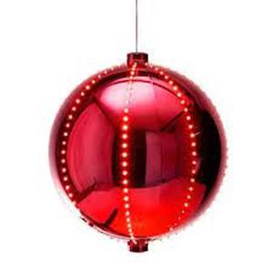 lot 2320 image: Large LED Ornament Decor