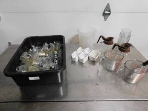 lot 10194 image: Lot of Salt and Pepper Shakers, Coffee Decanters and More