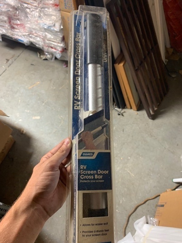 lot 166 image: New Camco RV Screen Door Cross Bar