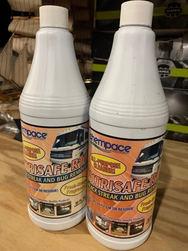 lot 177 image: 2 Bottles of Chempace Citisafe RTU All-Purpose Cleaner