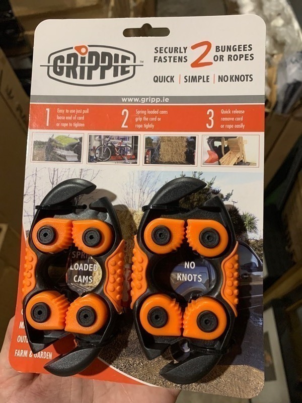 lot 214 image: New Grippie 2 Securly Fastened Bungee or Rope Grips