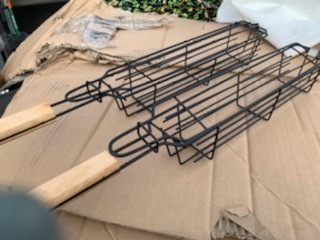 lot 267 image: 2 BBQ Grilling Accessories