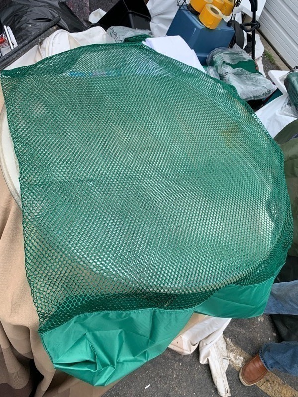 lot 311 image: Lot of 5 Extra Large Sport Mesh Drawstring Bags