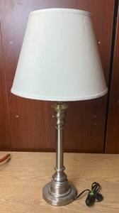 lot 9016 image: Nice Lamp with Shade