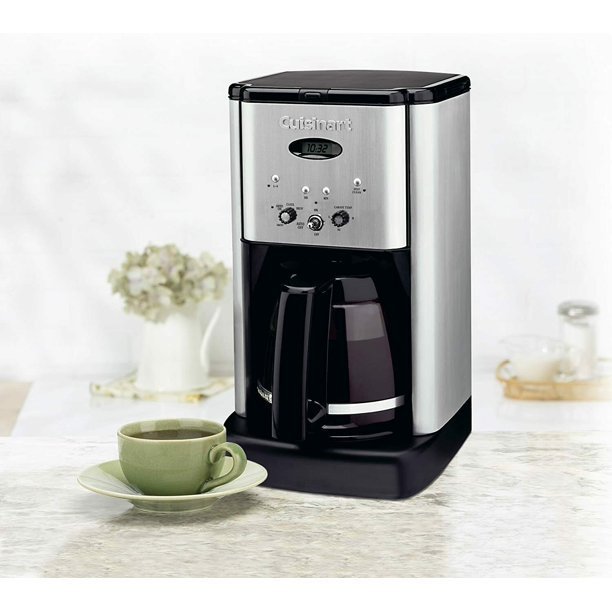 lot 2360 image: Cuisinart - Dcc-1200 Programmable Brew Central 12-Cup Coffee Maker - Retail $134.30