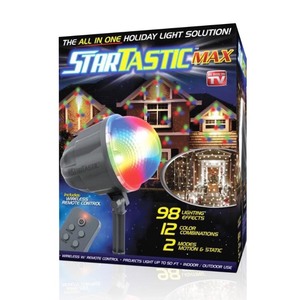 lot 1587 image: StarTastic Laser Light Projector -Retail $80.01