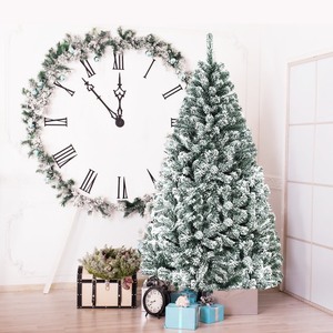 lot 1594 image: Snow Flocked Artificial Hinged Christmas Tree CM22068 7.5 ft Retail $149.99