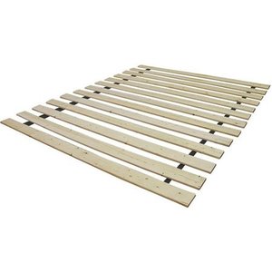 lot 1614 image: Twin Wood Bed Slat Set- Retail$75.48