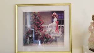 lot 1110 image: Framed print 30 x 34