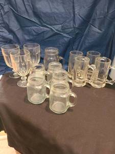 lot 1301 image: Mugs and goblets