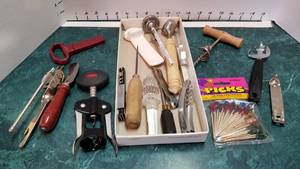 lot 1338 image: Wine bottle openers, stoppers and more