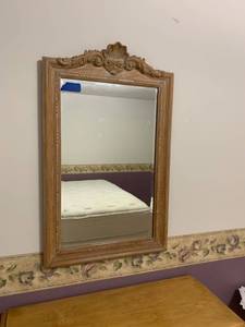 lot 2003 image: Wall mirror 24 x 38