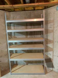 lot 2009 image: Six shelf gorilla shelves