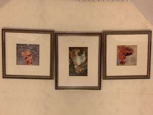 lot 2020 image: Set of three framed prints