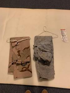 lot 2025 image: Two sets of work pants
