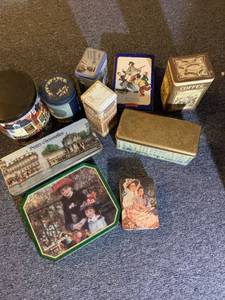 lot 2061 image: Various tins