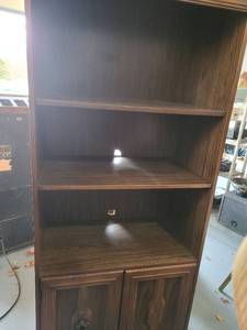 lot 3044 image: Entertainment center. 73 x 30 x 16