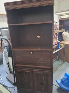 lot 3049 image: Entertainment center. 72 x 30 x 16