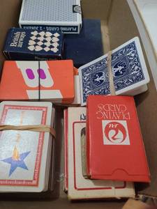 lot 3095 image: Playing cards