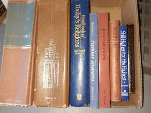 lot 3137 image: Books. (Some religious and more)