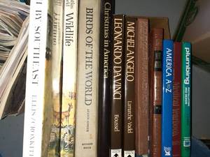 lot 3141 image: Books. (Large coffee table books...various)