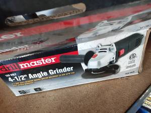 lot 3149 image: Drill Master 4-12 inch Angle grinder