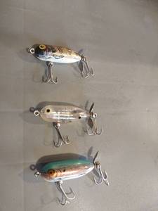 lot 4116 image: Heddon tiny torpedo fishing lures