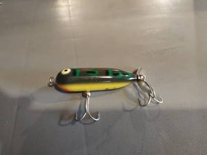 lot 4119 image: Heddon baby torpedo fishing lure
