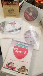 lot 1519 image: Drive & Learn spanish (unopened) and CDS