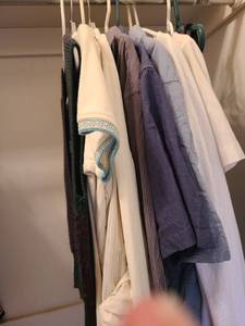 lot 1702 image: Ladies shirts Size med and large