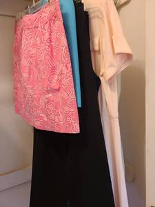 lot 1705 image: Ladies dresses, skirts. Size 6, 8 and 10