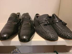 lot 1719 image: Mens dress shoes. Size 11