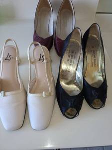 lot 1738 image: Ladies high heels. Size 7 - 7.5