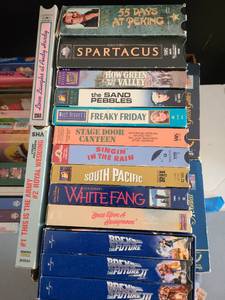 lot 3176 image: VHS Tapes