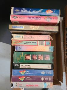 lot 3177 image: VHS Tapes