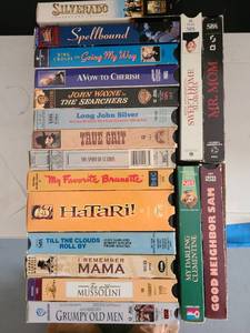 lot 3179 image: VHS Tapes