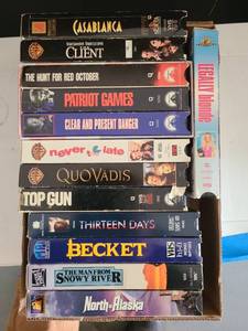lot 3180 image: VHS Tapes