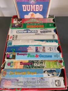lot 3182 image: VHS Tapes