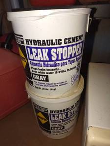 lot 4166 image: Sakrete hydraulic cement leak stopper