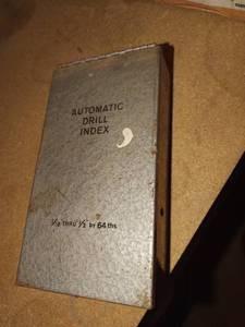 lot 4170 image: Automatic drill index