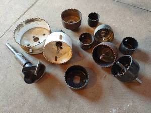 lot 4179 image: Hole drill bits