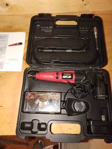 lot 4184 image: Tool Shop rotary tool with case